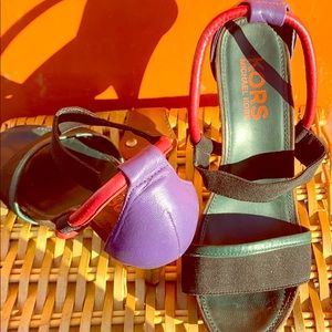 MICHAEL KORS MULTI-COLOR HEEL
